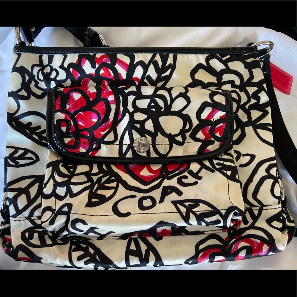 Coach Graffiti Messenger Crossbody Bag